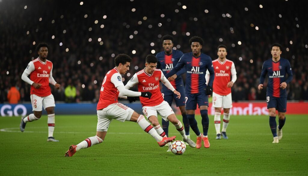plongez dans le duel passionnant entre arsenal et le psg, tenant du titre, dans la quête du trône européen. analyse, enjeux et perspectives de ce choc incontournable.