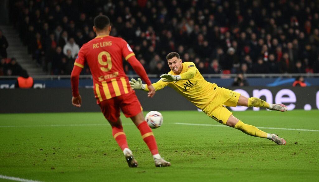 découvrez une analyse approfondie sur la performance offensive du rc lens face au psg, et explorez si l'équipe aurait pu se montrer plus incisive face au but gardé par matveï safonov.