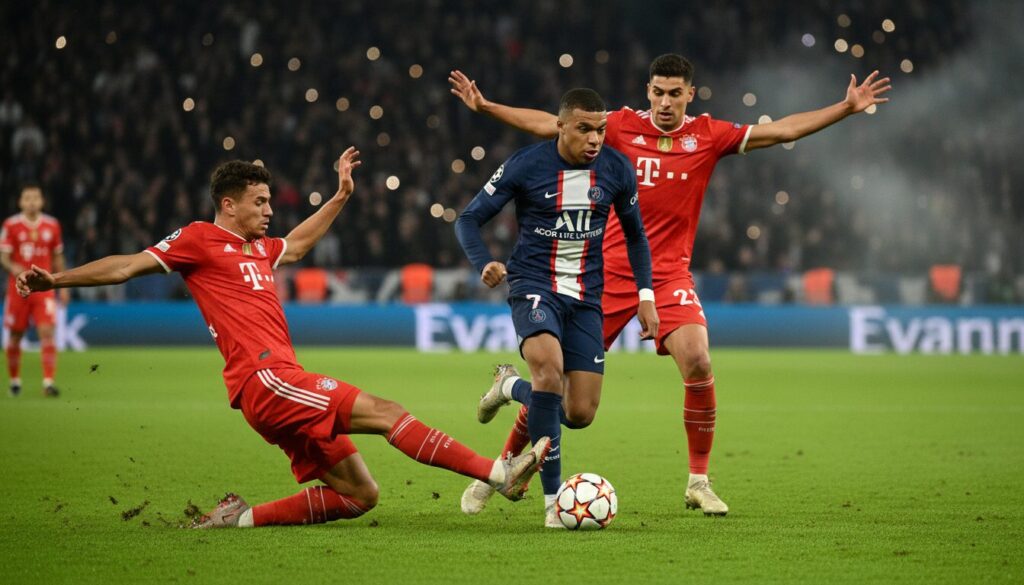 revivez la performance héroïque du psg face au bayern munich, une victoire qui propulse paris vers une deuxième finale consécutive en ligue des champions.