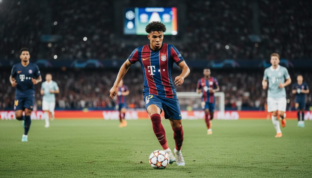 découvrez en exclusivité qui est le successeur d’hakimi au bayern dans ce match captivant contre le psg.