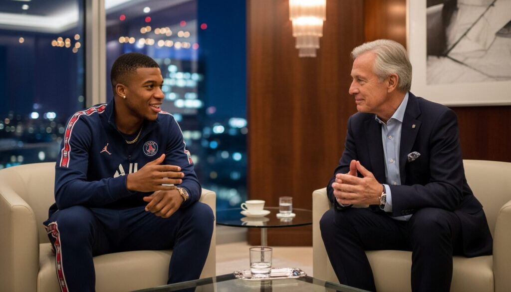 découvrez ce jeune talent du psg qui impressionne le président d'honneur du bayern et suscite de grands espoirs dans le monde du football.