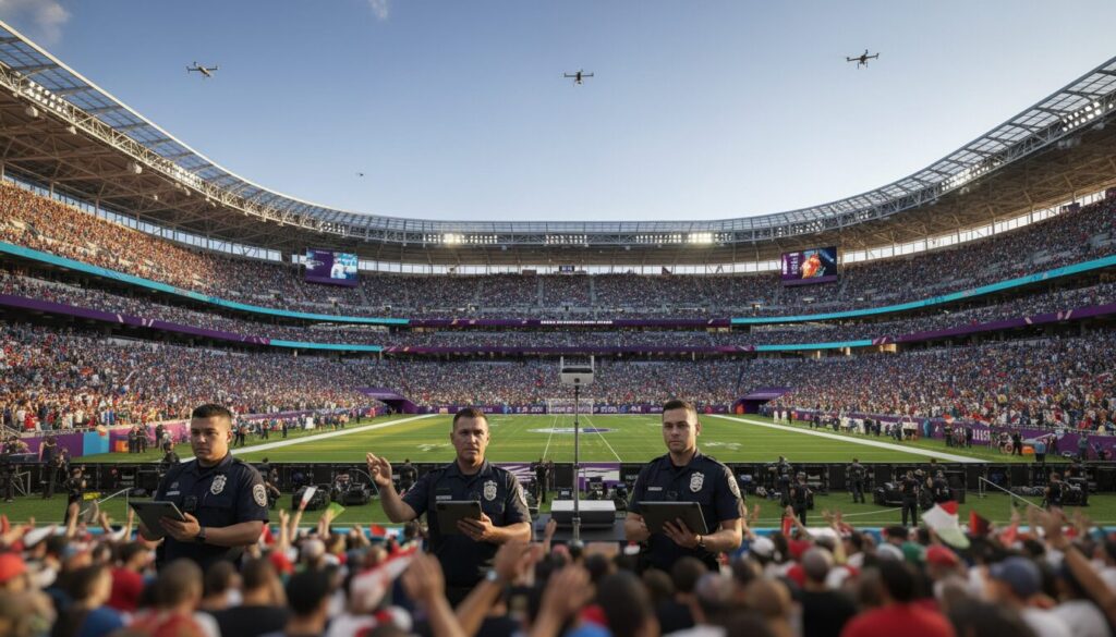 découvrez pourquoi les vols de drones seront interdits au-dessus des stades américains lors de la coupe du monde 2026 pour garantir la sécurité et le bon déroulement des matchs.