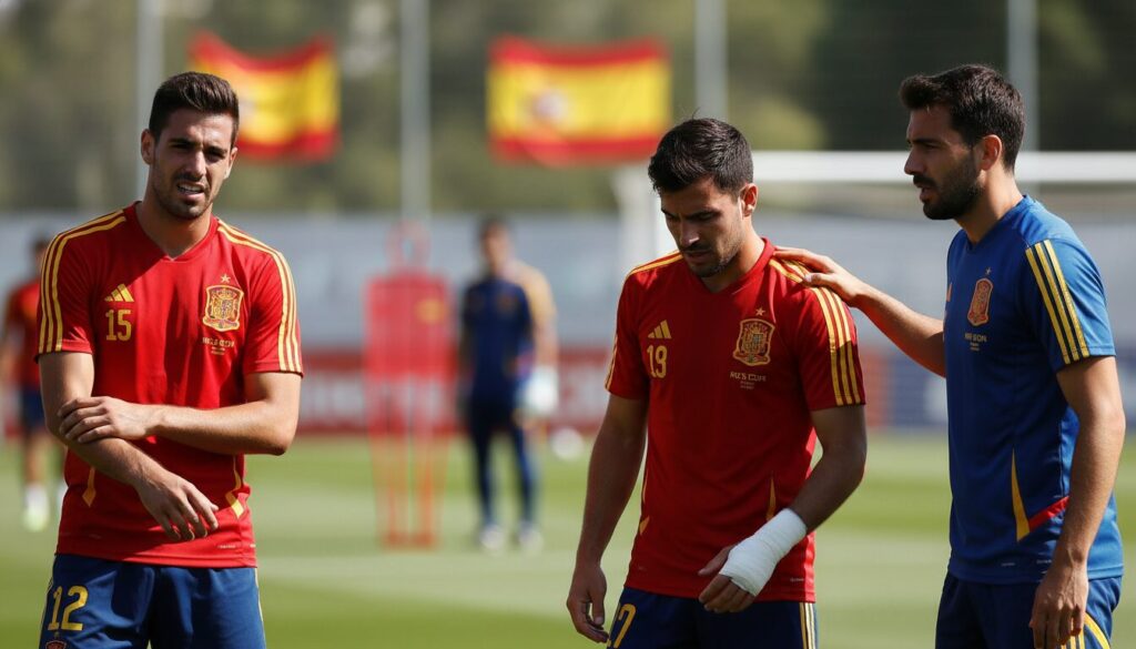 découvrez pourquoi l’espagne s’inquiète pour la forme de trois de ses stars avant la coupe du monde 2026, et les implications pour l’équipe nationale.
