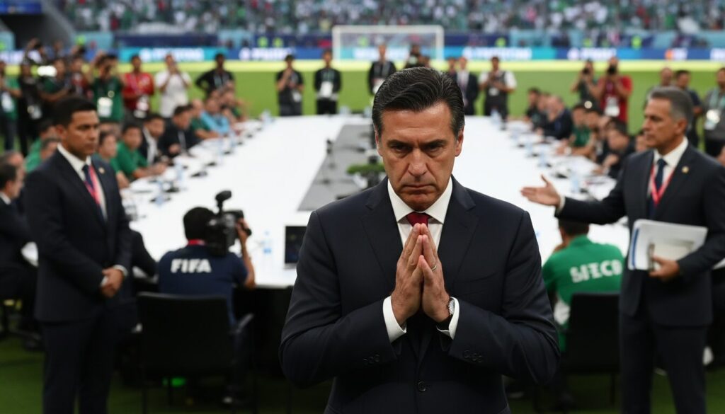 la fifa sanctionne le mexique lors de la coupe du monde 2026 en raison de propos homophobes récurrents, soulignant l'importance du respect et de la lutte contre la discrimination dans le football.