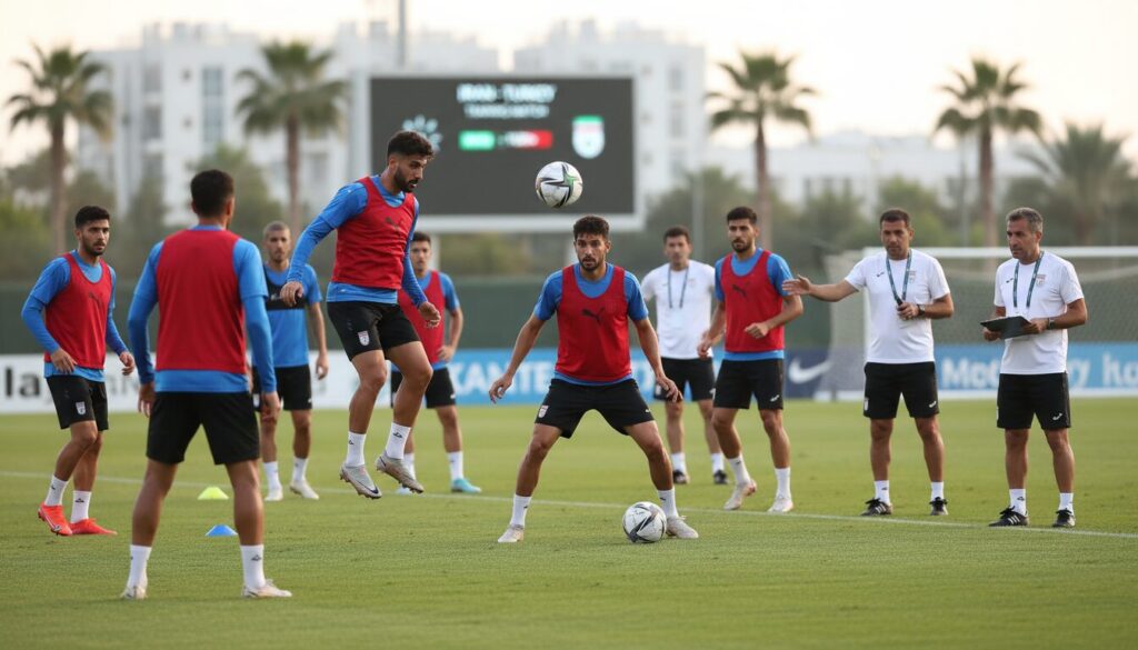 l'équipe nationale d'iran débute son dernier camp d'entraînement à antalya, turquie, en préparation pour la coupe du monde 2026 dès ce lundi.