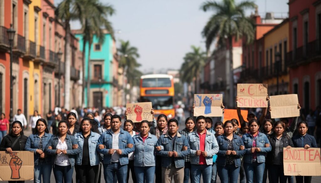 à l'approche de la coupe du monde 2026, les enseignants du mexique annoncent une grève majeure, menaçant de perturber les préparatifs de cet événement mondial.