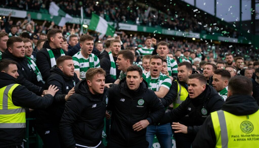 el hearts dénonce des actes d'agressions survenus contre ses joueurs et entraîneurs lors des célébrations après le match contre le celtic. retour sur ces incidents condamnés par le club.