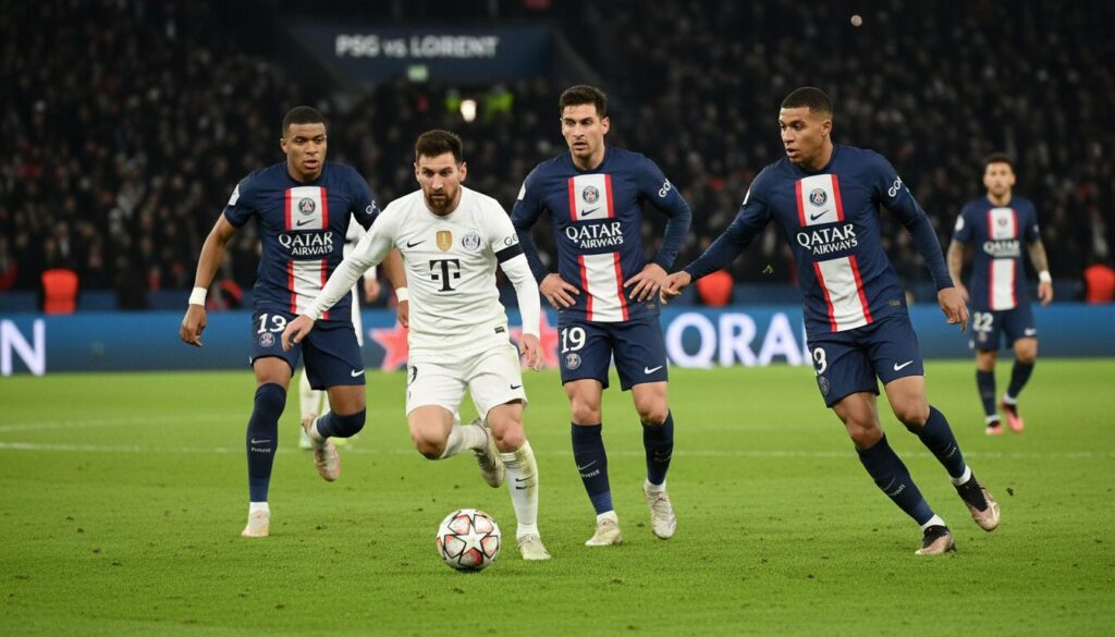 analyse du défi du psg face à lorient entre fatigue accumulée et gestion du temps de jeu, avant le match décisif contre le bayern.