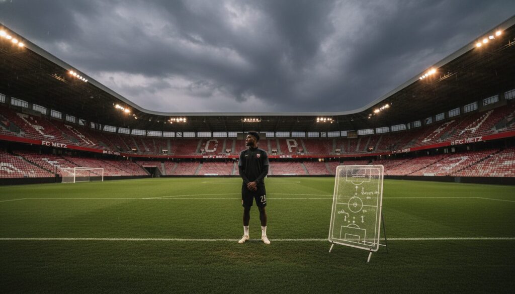 analyse de l'avenir du fc metz en ligue 2 sans giorgi tsitaichvili ni jean-philippe gbamin, et les perspectives de prolongation de contrat pour bouna sarr.