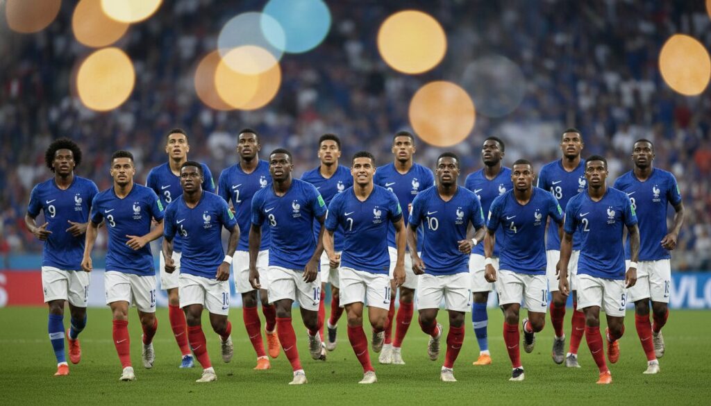 découvrez le clip inédit de la fff présentant les 26 bleus sélectionnés pour la coupe du monde de football. plongez dans l'ambiance et soutenez l'équipe nationale !