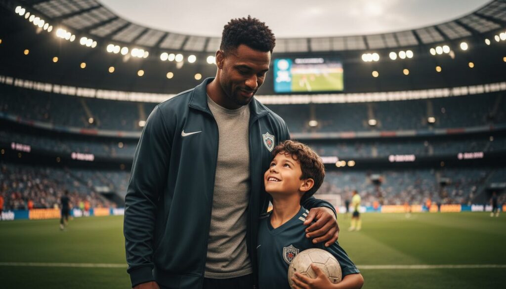 découvrez comment gadou compare le but à son petit frère qu'il doit protéger, et pourquoi ce nouveau joueur est déjà séduit par le stade.