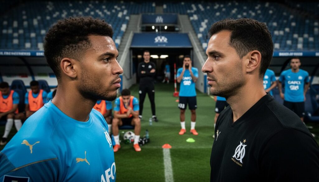 découvrez les tensions croissantes entre greenwood et l'om, avec des entraînements suspendus et un bras de fer intense impliquant benatia. toute l'actualité des coulisses de l'équipe.
