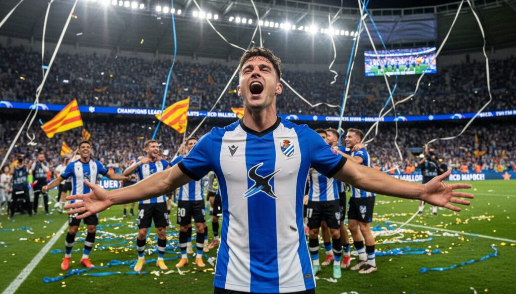 illes balears réalise un spectaculaire retournement de situation et se qualifie pour sa quatrième finale de la ligue des champions, une performance historique pleine d'émotions.