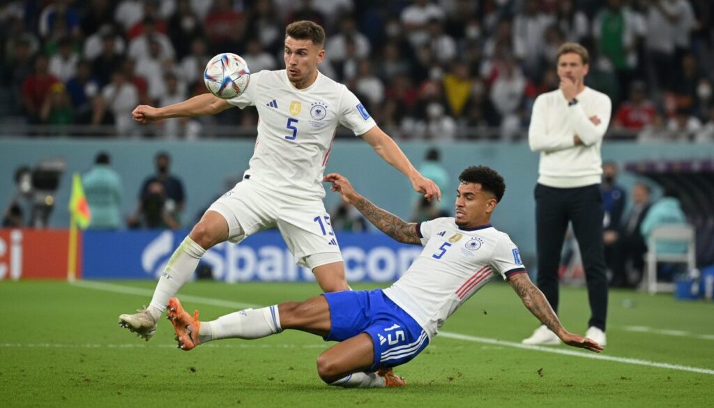 découvrez l'analyse de kessler sur les chances de l'équipe en coupe du monde, mettant en avant karl et el mala comme seuls espoirs, et la décision cruciale de nagelsmann sur le choix d'el mala.
