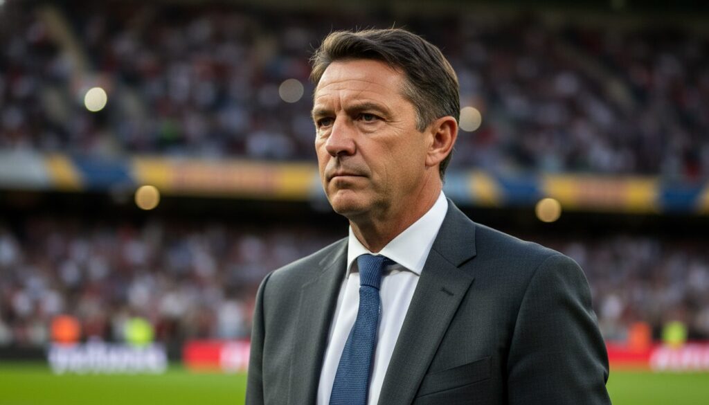 krösche assume pleinement la responsabilité de la saison chaotique du frankfurt et déclare : « c’est à moi de répondre ». le directeur sportif reconnaît ses fautes dans les difficultés rencontrées.