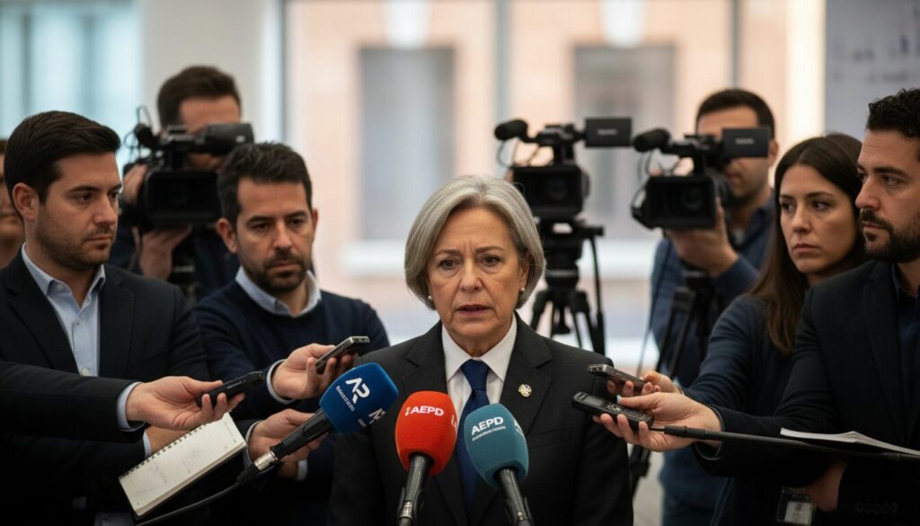 l'aepd refute catégoriquement les accusations graves formulées par florentino pérez à l'encontre des journalistes sportifs, soulignant l'importance de la déontologie et du respect dans le journalisme sportif.