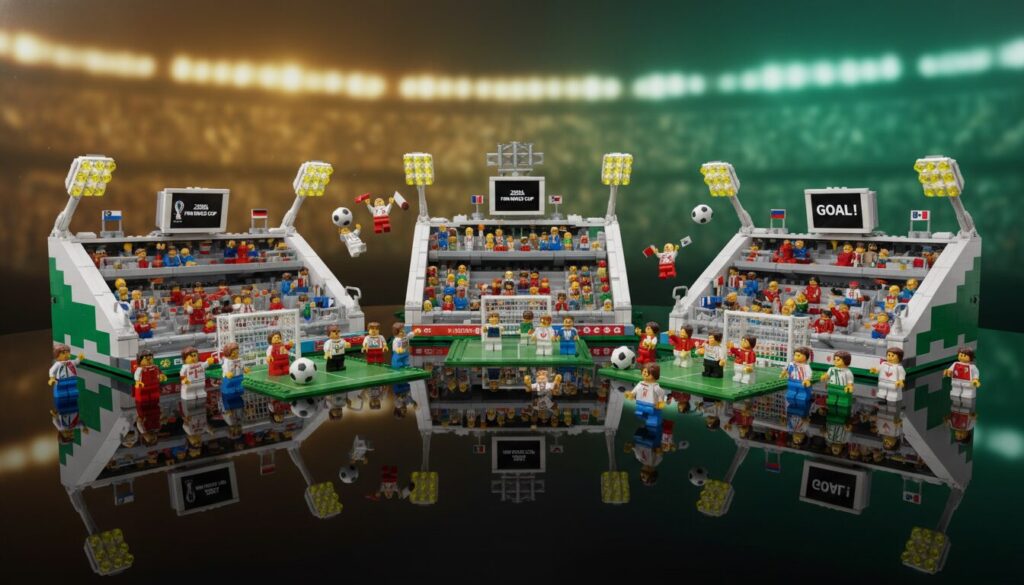 découvrez les nouveaux sets lego spécialement conçus pour les passionnés de football, lancés à l'occasion de la coupe du monde 2026. collectionnez, construisez et vivez la passion du football avec lego !