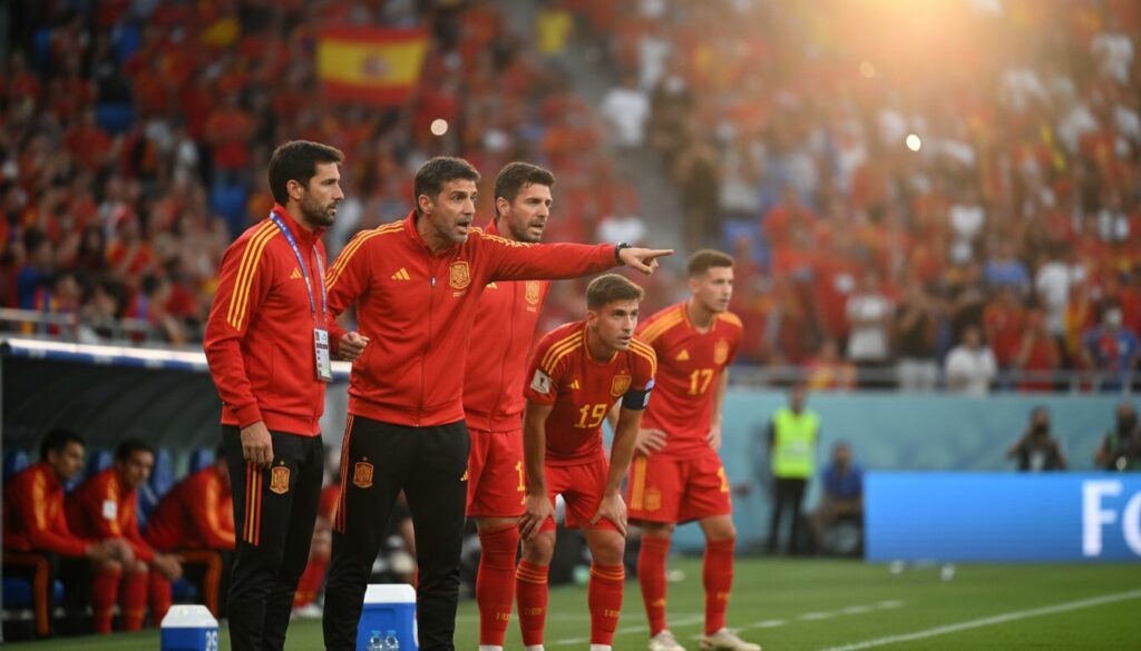 découvrez comment l’espagne ambitionne de décrocher la triple couronne européenne, en analysant les stratégies et les talents présents sur les bancs de touche.