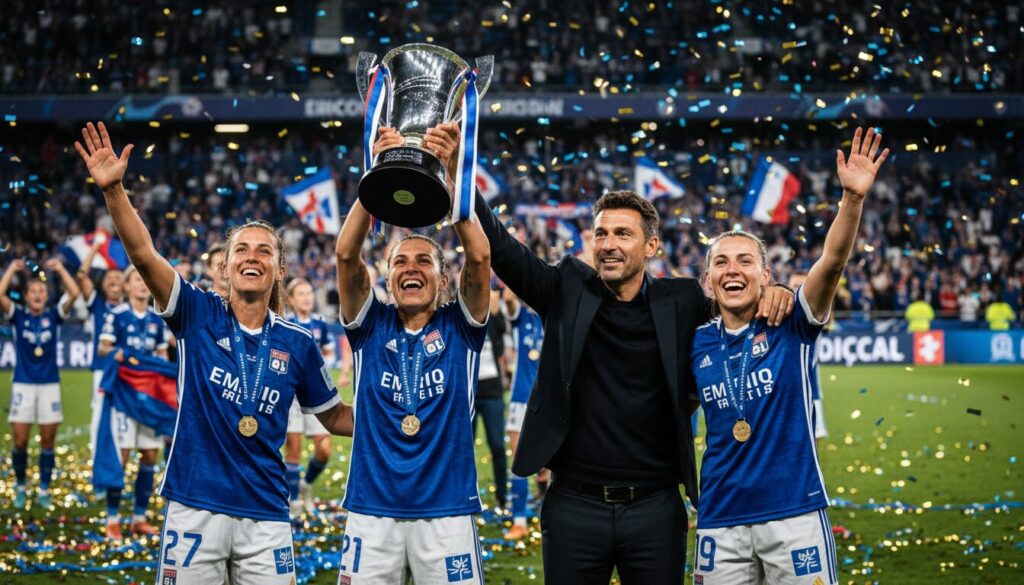 l'ol lyonnes poursuit son rêve de quadruplé historique après une nouvelle victoire en coupe de france. découvrez leur parcours vers un trophée de plus et les ambitions qui les motivent.