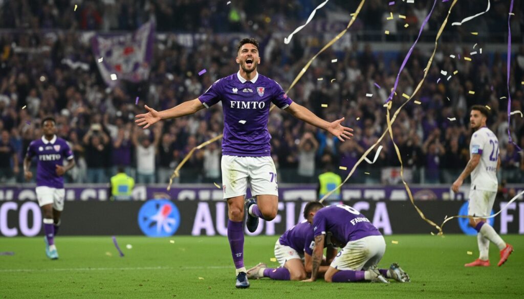 la fiorentina assure son maintien en serie a après une saison difficile marquée par des hauts et des bas, garantissant ainsi sa place dans l'élite du football italien.