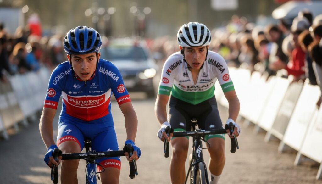 découvrez le focus sur gorrotxategi et yangel, les jeunes espoirs de la vuelta à zubieta, prêts à briller dans cette compétition cycliste majeure.