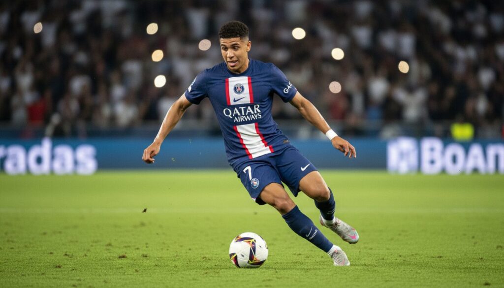 découvrez la nouvelle révélation brésilienne qui fait sensation au psg, captivant les fans par son talent et son charisme sur le terrain.