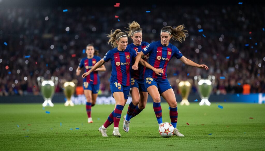 découvrez le parcours captivant du barça féminin dans sa quête historique pour atteindre une septième finale consécutive en ligue des champions lors de la saison 2025-26.