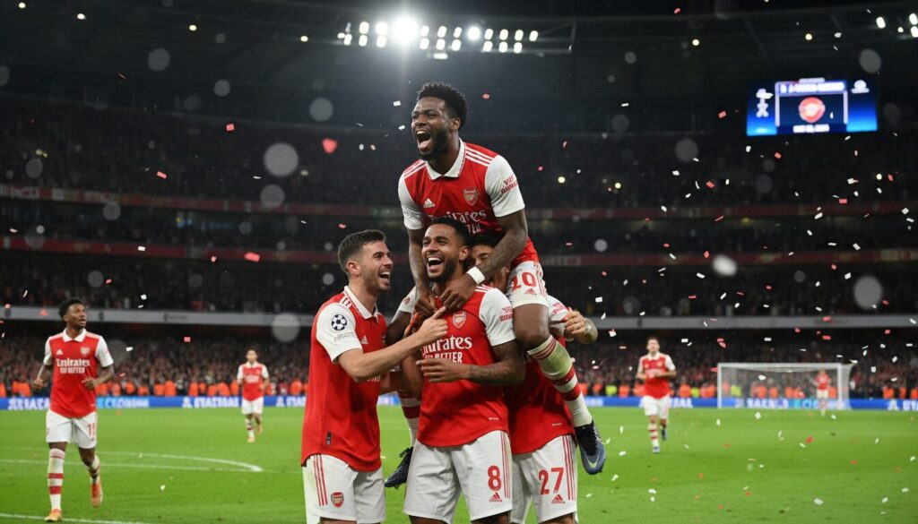 revivez la victoire spectaculaire d'arsenal contre l'atlético en ligue des champions, qui les propulse en finale pour la première fois depuis 2006 !