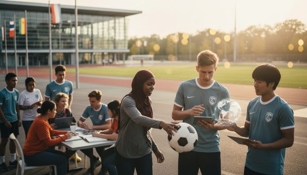 le celta renforce son engagement international en combinant sport et éducation, pour un projet global et ambitieux.