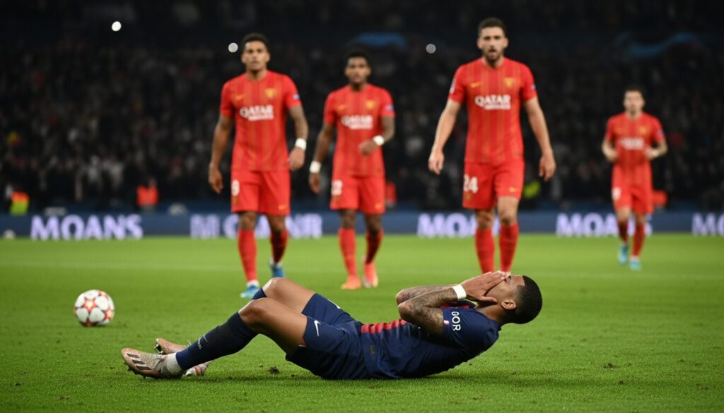 analyse des performances du psg face au rc lens : le club parisien est-il en train de renoncer cette saison ?