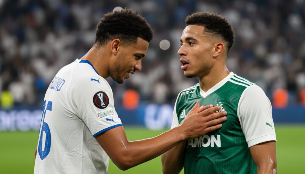 découvrez le geste surprenant et remarquable de l’om à l’égard de mason greenwood, révélant une action pleine de valeur et d’émotion.