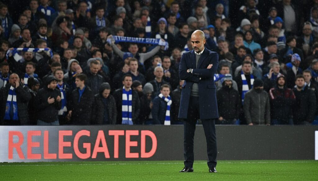 découvrez comment la chute libre de leicester vers la d3 bouleverse fans et observateurs, avec un désarroi palpable, même guardiola restant impuissant face à cette situation inattendue.