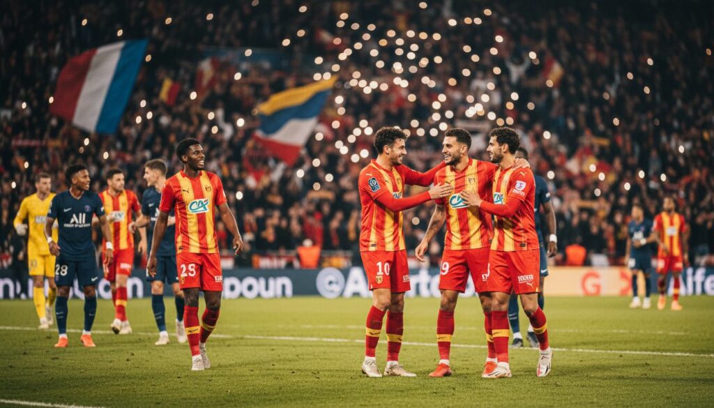 lens-psg : un affrontement très attendu qui s'est transformé en une fête sans suspense, offrant un spectacle spectaculaire et un résultat sans surprises.