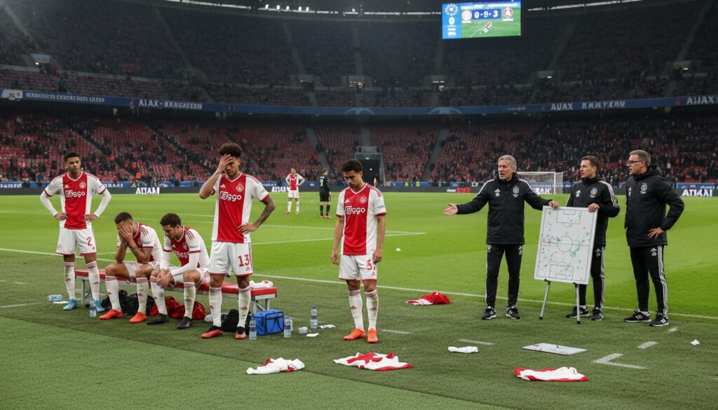 découvrez les causes profondes de la chute spectaculaire de l'ajax amsterdam et les enjeux majeurs face à la menace de non-qualification en coupe d'europe cette saison.