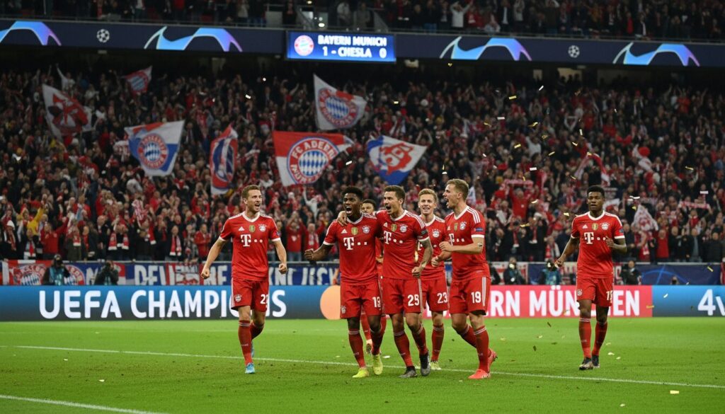 suivez le bayern munich dans sa quête de gloire européenne lors de la ligue des champions, entre passion, stratégie et performances d'élite.