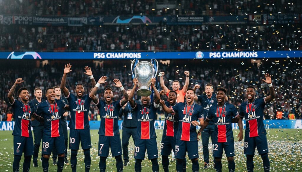 découvrez comment le psg est entré dans la légende du football en remportant un doublé historique face à arsenal en ligue des champions.