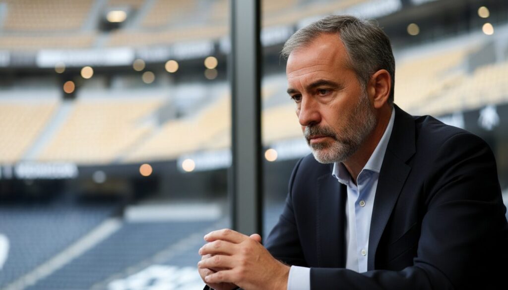 marcelino évoque les difficultés potentielles pour entraîner en espagne la saison prochaine, tout en précisant qu'aucune discussion officielle n'a encore eu lieu à ce sujet.