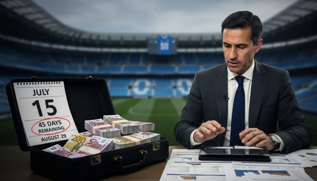 mercato : l'om doit relever un défi majeur en réunissant 100 millions d'euros en seulement 45 jours pour renforcer son équipe et assurer ses ambitions.