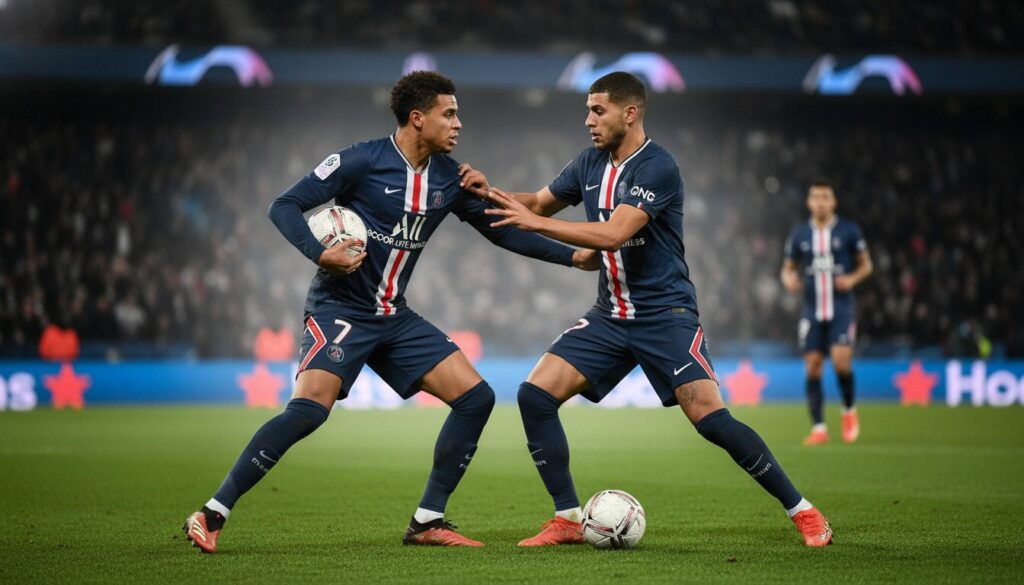 découvrez le duel surprenant entre deux joueurs indésirables du psg, qui se disputent une seule issue de sortie lors du mercato. analyse exclusive et détails des négociations.