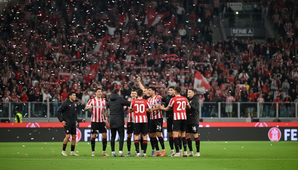monza est sur le point de retrouver la serie a après une longue attente, prêt à écrire un nouveau chapitre dans l'élite du football italien.