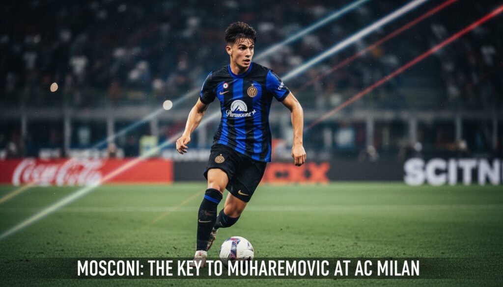 découvrez mosconi, la révélation de l’inter qui pourrait préparer le terrain pour l’arrivée de muharemovic à milan, un avenir prometteur pour le club.