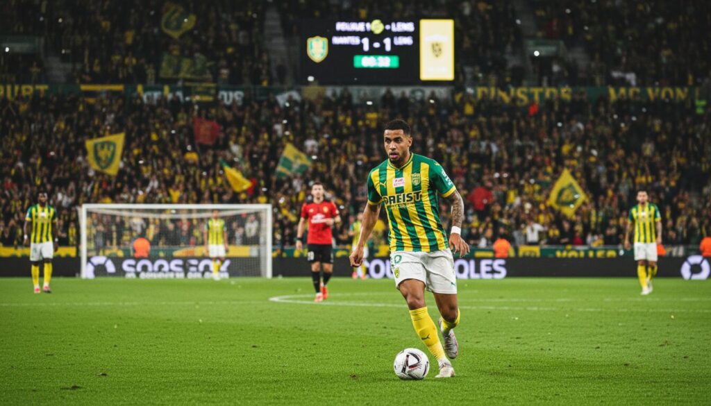 nantes doit impérativement s'imposer à lens ce vendredi pour garder espoir de rester en ligue 1. un match décisif pour le maintien du club.