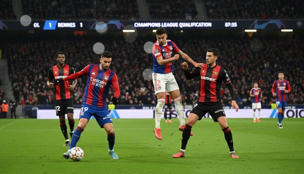 découvrez le match crucial ol vs rennes, un affrontement épique aux enjeux majeurs pour une qualification en ligue des champions. ne manquez pas ce choc décisif entre deux équipes ambitieuses.
