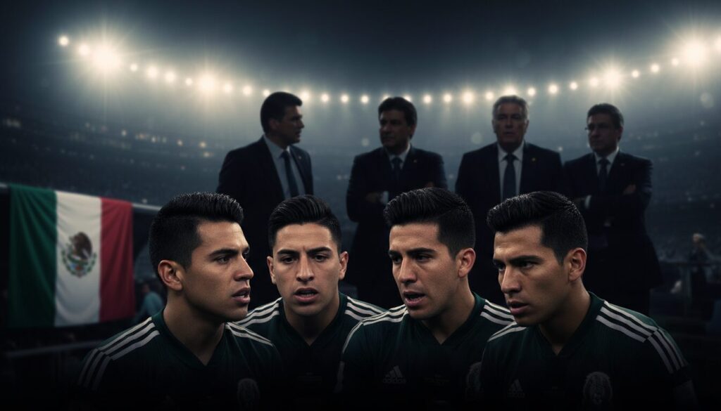 découvrez la polémique explosive au mexique avec les menaces d'exclusion visant les joueurs absents avant la coupe du monde, une situation qui agite le football national.