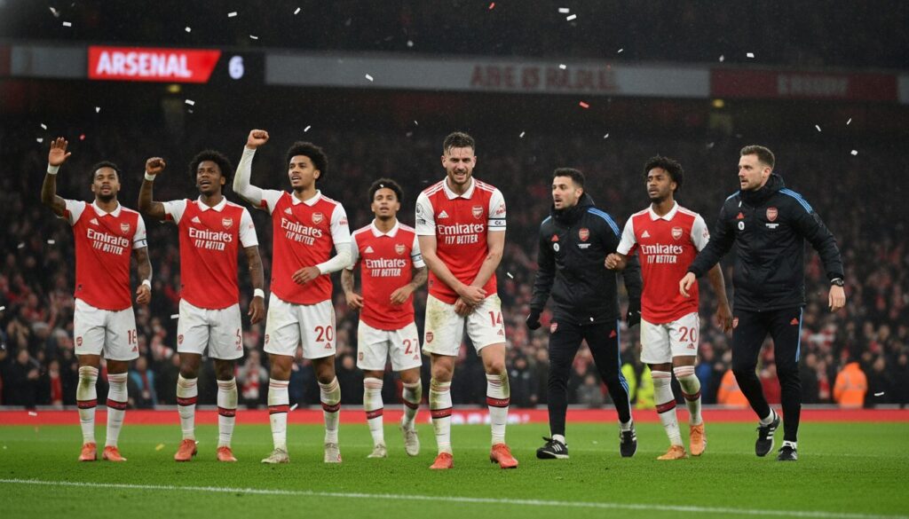 premier league : arsenal renforce sa première place malgré les inquiétudes autour de white suite à sa troisième blessure.