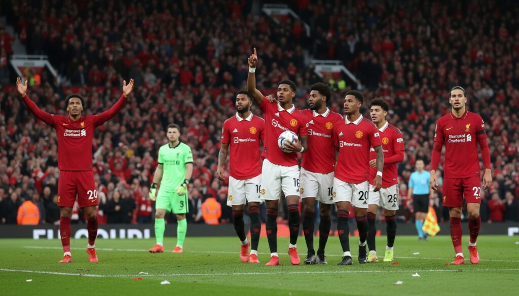revivez la victoire éclatante de manchester united contre liverpool en premier league, garantissant leur retour tant attendu en ligue des champions.