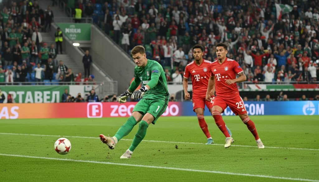 analyse de la décision controversée de safonov lors du match face au bayern : a-t-il vraiment choisi de dégager en touche ? découvrez les détails et les enjeux de ce moment clé.