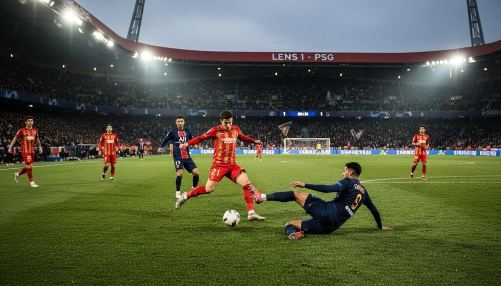 suivez en direct le match lens vs psg avec toutes les actions et mises à jour en temps réel pour ne rien manquer du choc entre ces deux équipes.