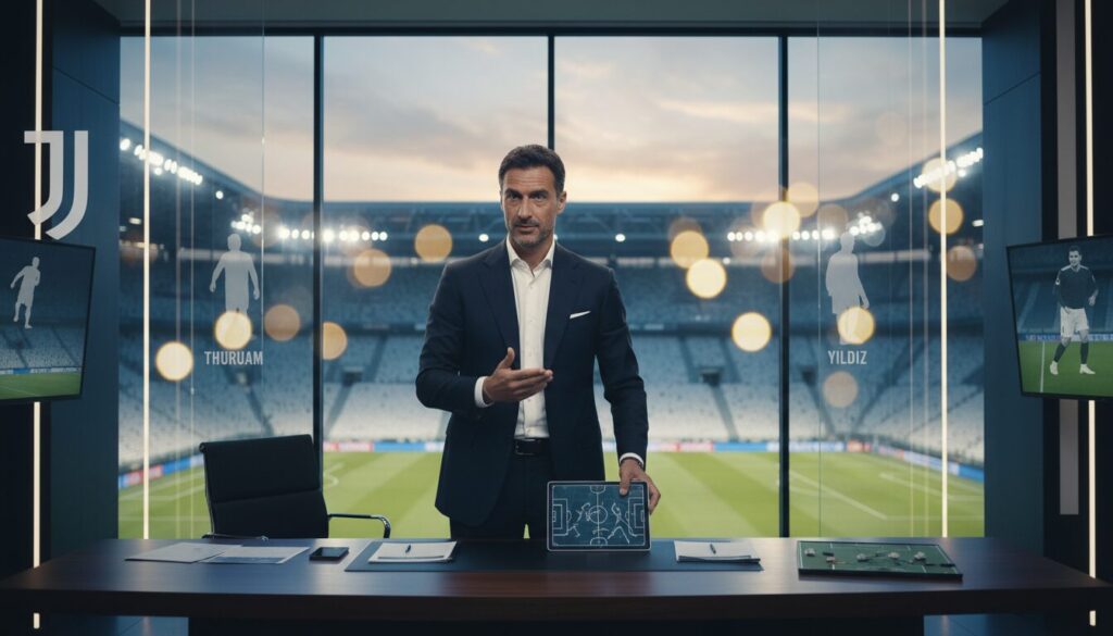 découvrez comment la juventus transforme son équipe avec un grand nettoyage stratégique, en se séparant de joueurs comme thuram et yildiz pour préparer l'avenir.