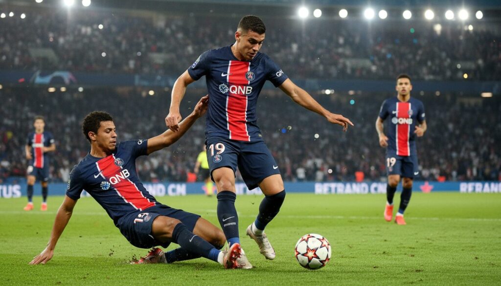 revivez le duel acharné entre le psg et un arsenal rigoureux, où le psg décroche sa deuxième étoile après un combat intense et mémorable.
